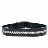 rag & bone Black Chain Jumbo Boyfriend Belt