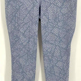 Lululemon W5DUFS Women's Light Blue Size 8 High Rise Reptilia Leggings