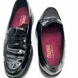 Munro Women's Black Size 6.5 Patent Leather Penny Loafers