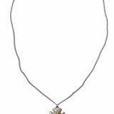 Metal Silver Arrowhead Necklace