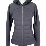 Lululemon Women's Black Size 6 Hooded Puffer Jacket