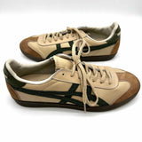 Onitsuka Tiger Tokuten Tokuten Men's Beige Shoe Size 10 Lace Up Leather Sneakers