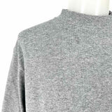 BALENCIAGA Women's Gray Size M Asymmetrical Sweatshirt