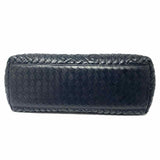 Bottega Veneta Black Square Intrecciato Quilted Leather Tote