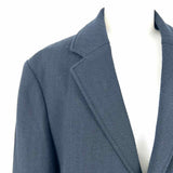 Ted Baker Men's Navy Button Down Size L Herringbone Sport Coat