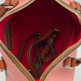 Dooney & Bourke Trudy Pink Boston Pebbled Leather Satchel