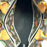 Dooney & Bourke Y2K Scribble Hearts Coated Canvas Multi-black Tote Satchel