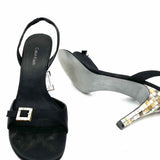 Calvin Klein Women's Black Size 9.5 mosaic Sandals