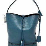 LOUIS VUITTON 2014 Cuir Nuance NN14 GM Marc Jacobs Teal Leather Bucket Bag