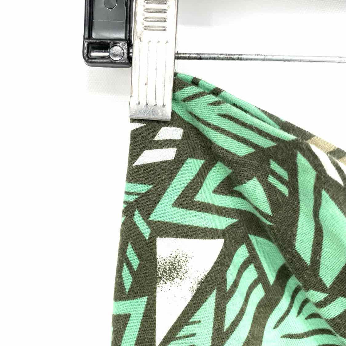 Patagonia Women's Green Size M Strapless Geometric Dress