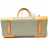 Dooney & Bourke Gray Patent Leather Tote w/ Pouch