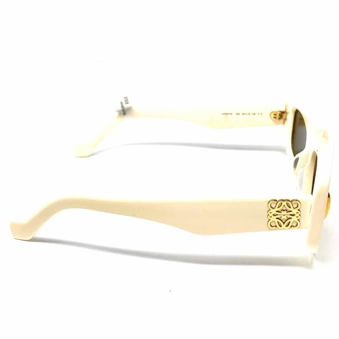 LOEWE Anagram Ivory Chunky Sunglasses