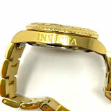 INVICTA Pro Diver 12820 Gold Plated Stainless Steel Diamond Watch