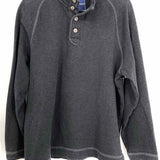 Tommy Bahama Men's Gray Size M 1/4 Button Sweater