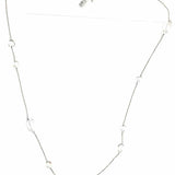 Dean Harris for Target .925 Sterling Silver 38" Quartz Pools of Light Necklace