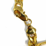 Statement 24K Plated Gold Chain Necklace