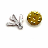 Statement Red Coral Pin