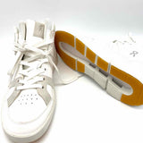 On Cloud Clubhouse Men's White Shoe Size 7.5 High Top Leather Sneakers