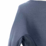 Rick Owens Women's Navy Size 10 3/4 Sleeve Sheath Dress