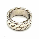 DAVID YURMAN size 8 925 Sterling Silver Cable Ring