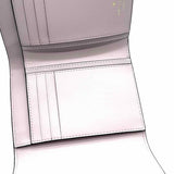 Kate Spade Reegan Light Pink Tri-fold Leather Wallet