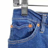 REDONE Women's Dark Blue Size 30 High Waisted Straight Leg Jeans