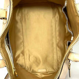Henri Bendel Nude Zip Leather Satchel