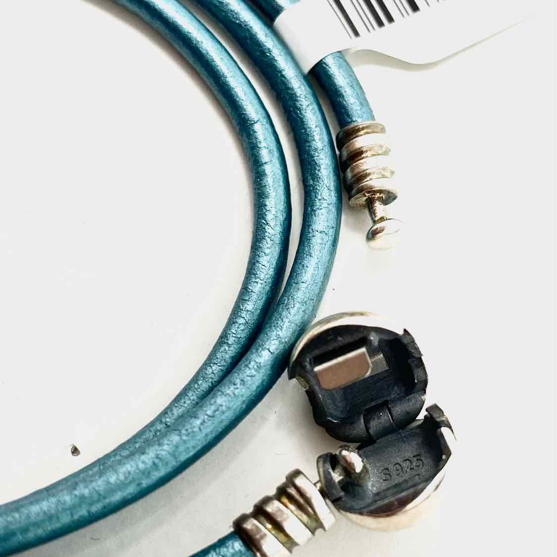 PANDORA .925 Teal Wrap Bracelet