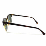 Ray Ban Dark Brown Clubmaster Sunglasses
