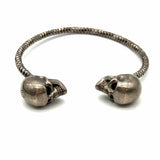 Alexander McQueen Silver tone Skull Cuff