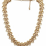 Statement Gold Tone Chain 19" Necklace