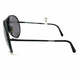 CARRERA Porche Design Black Aviator Rimless Sunglasses