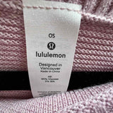 Lululemon Women's Pink Size One Size Draped Knit Cape
