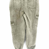 If It Were Me Women's Sage Green Size XL Cargo Jogger Pants