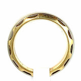 Estate size 6 14k Gold White Yellow Ring