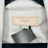 BLANKNYC Women's Beige Size L Sharkbite Cinched Cardigan