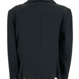 FABRIZIO GIANNI Women's Black Size XL Double Breasted Jacket