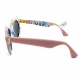 RETROSUPERFUTURE Light Pink Round Sunglasses