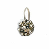 Estate 925 Sterling Silver Drop Oval Earrings