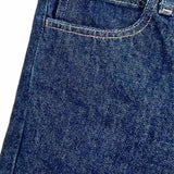 J.W. ANDERSON Women's Dark Blue Size 4 Straight Leg Jeans