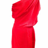 ASTR Women's Red Size M Asymmetrical Mini Dress