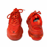 BALENCIAGA Women's Red Size 8 Chunky Sneakers