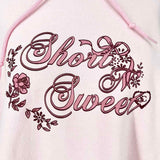 GILDAN Sabrina Carpenter Short n Sweet Women's Pink Size 3XL Hoodie