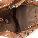 8 Other Reasons Curson Slouch Brown Hobo Woven Shoulder Bag