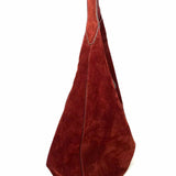 Madewell Mylie Burgundy Hobo Suede Shoulder Bag