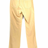 FABRIZIO GIANNI Women's Khaki Size 8 stretch Straight Leg Pants