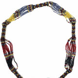 BOHEMIAN Beaded Multi-Color 28 in Tribal Necklace