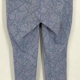 Lululemon W5DUFS Women's Light Blue Size 8 High Rise Reptilia Leggings