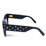 LOUIS VUITTON 2021 Rendez-Vous Black Wayfarer Monogram Sunglasses