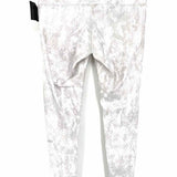 alo Women's White Size S Mid Rise Snake Leggings